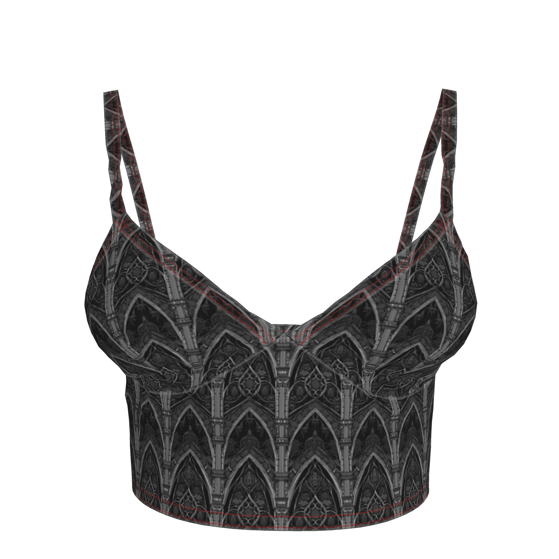 Cathedral Bralette in Bamboo Cotton Jersey