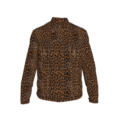 L'EGNA RISING Wild Style Jean Jacket (LEOPARD)