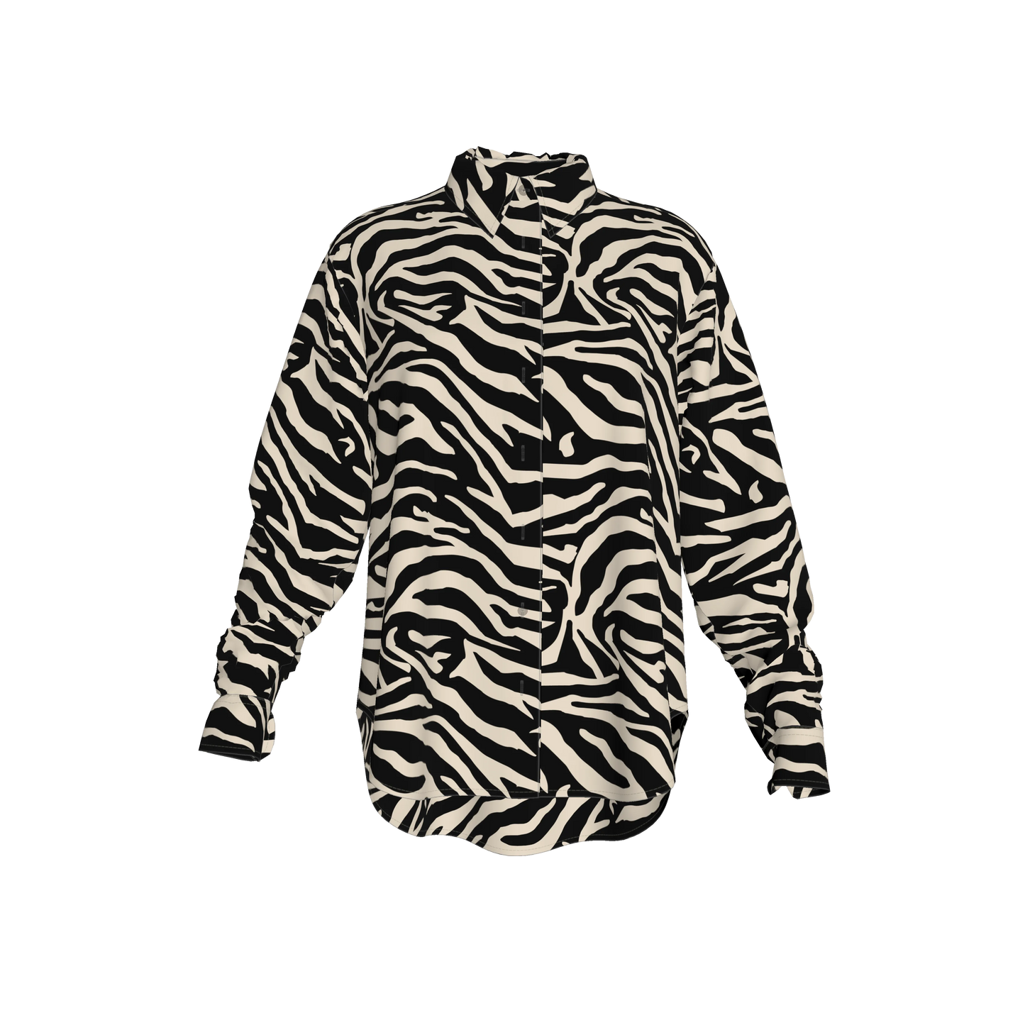 L'EGNA RISING SAFARI POISE Oversized Button-Up