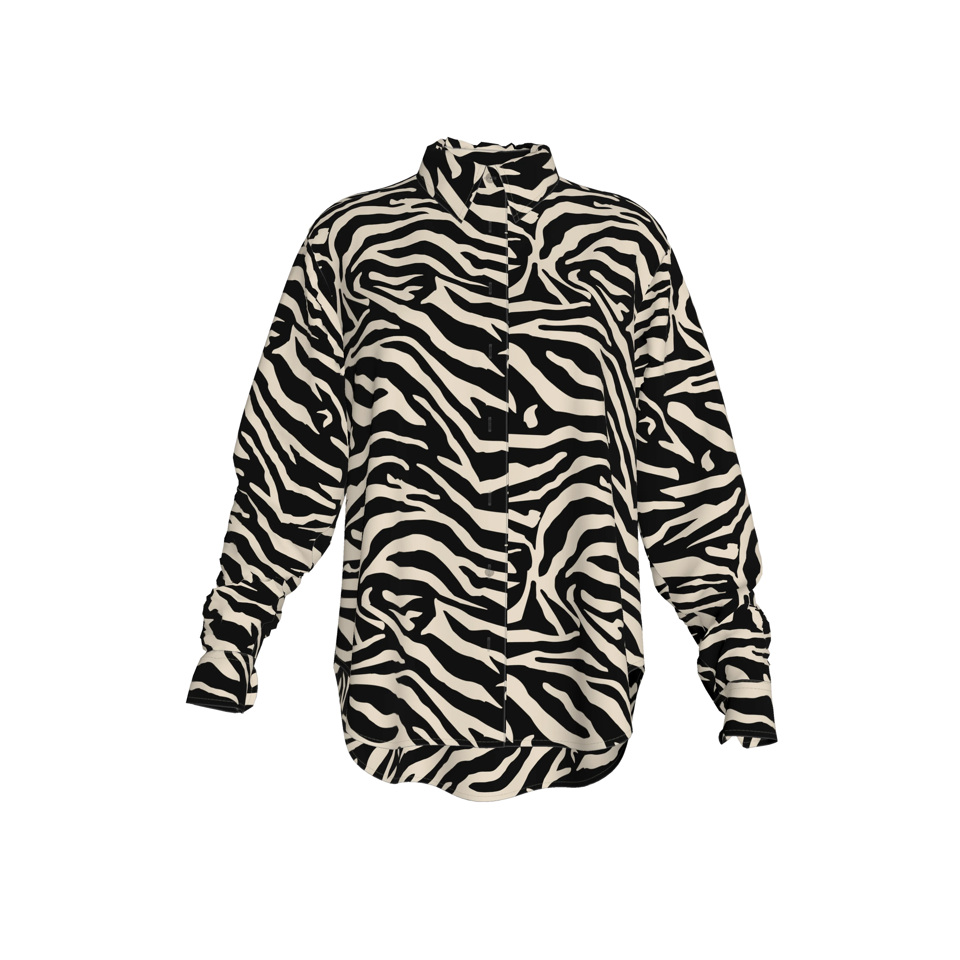 L'EGNA RISING SAFARI POISE Oversized Button-Up