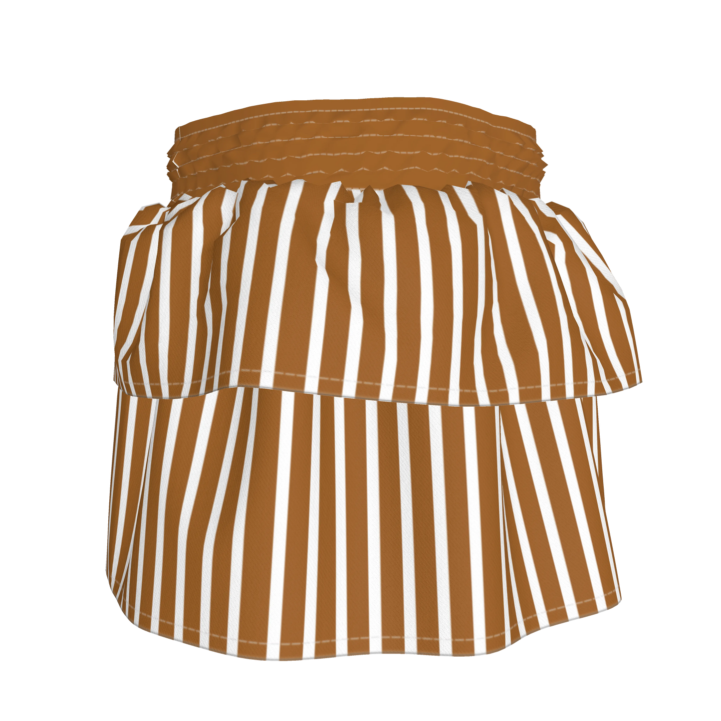 Smocked Ruffle Skirt 