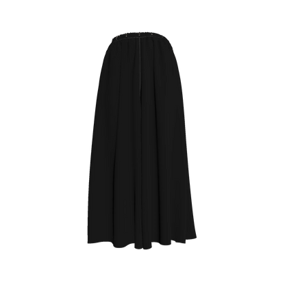 L'EGNA RISING (BLK) Satin Palazzo Pant