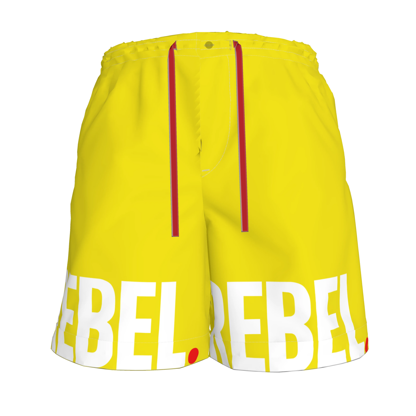 Boardshorts Yellow – 7" Inseam, Lightweight Cotton Poplin