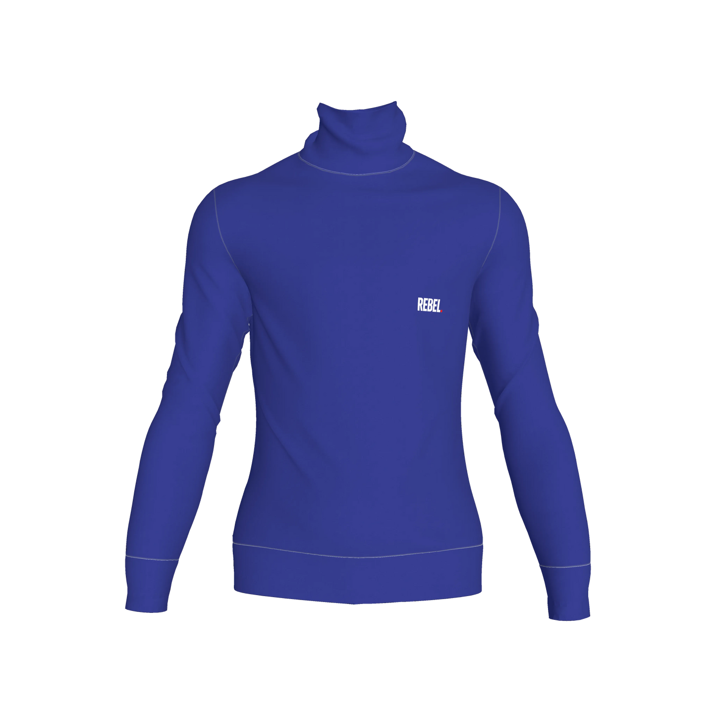 Pullover Fitted Turtleneck - Lightweight Organic Cotton