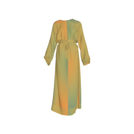 L'EGNA RISING Abaya Dress (ASYMMETRIC LIGHT AUTUMN BLEND)