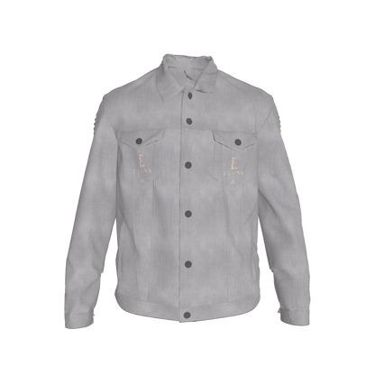 L'EGNA RISING 'DARK GRAY' Jean Jacket Copy