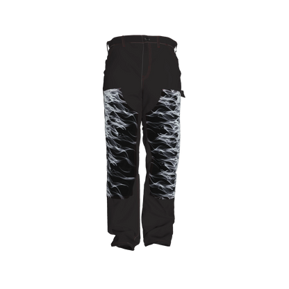 White Fire Pants