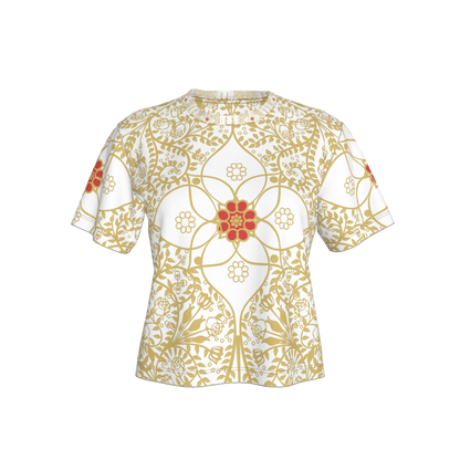 Star Flower Boxy Women’s Shirt