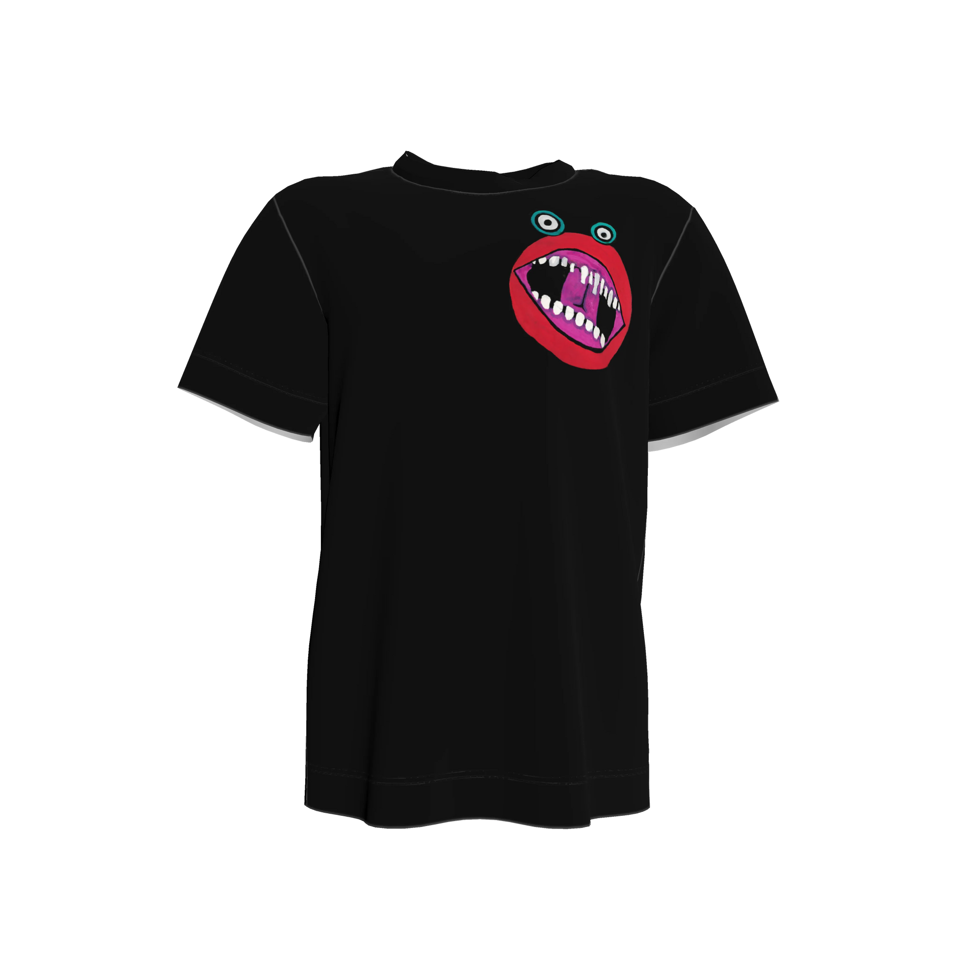 Maine-ish Children's Black Tee
