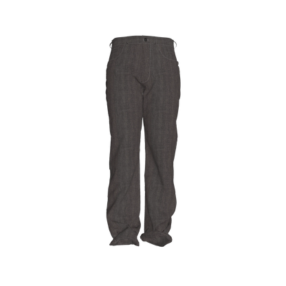 L'EGNA RISING (DARK GRAY) FLARE JEANS