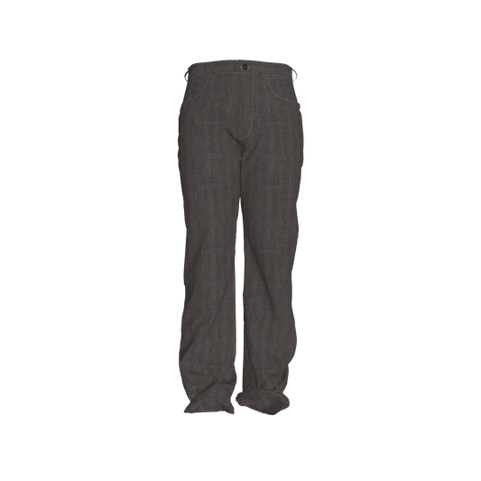 L'EGNA RISING (DARK GRAY) FLARE JEANS