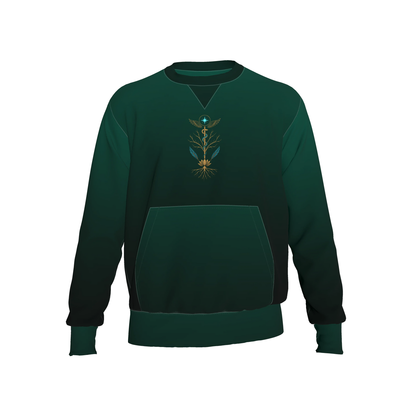 L'EGNA LOTUS RISING "SIGNATURE" Crewneck Sweater