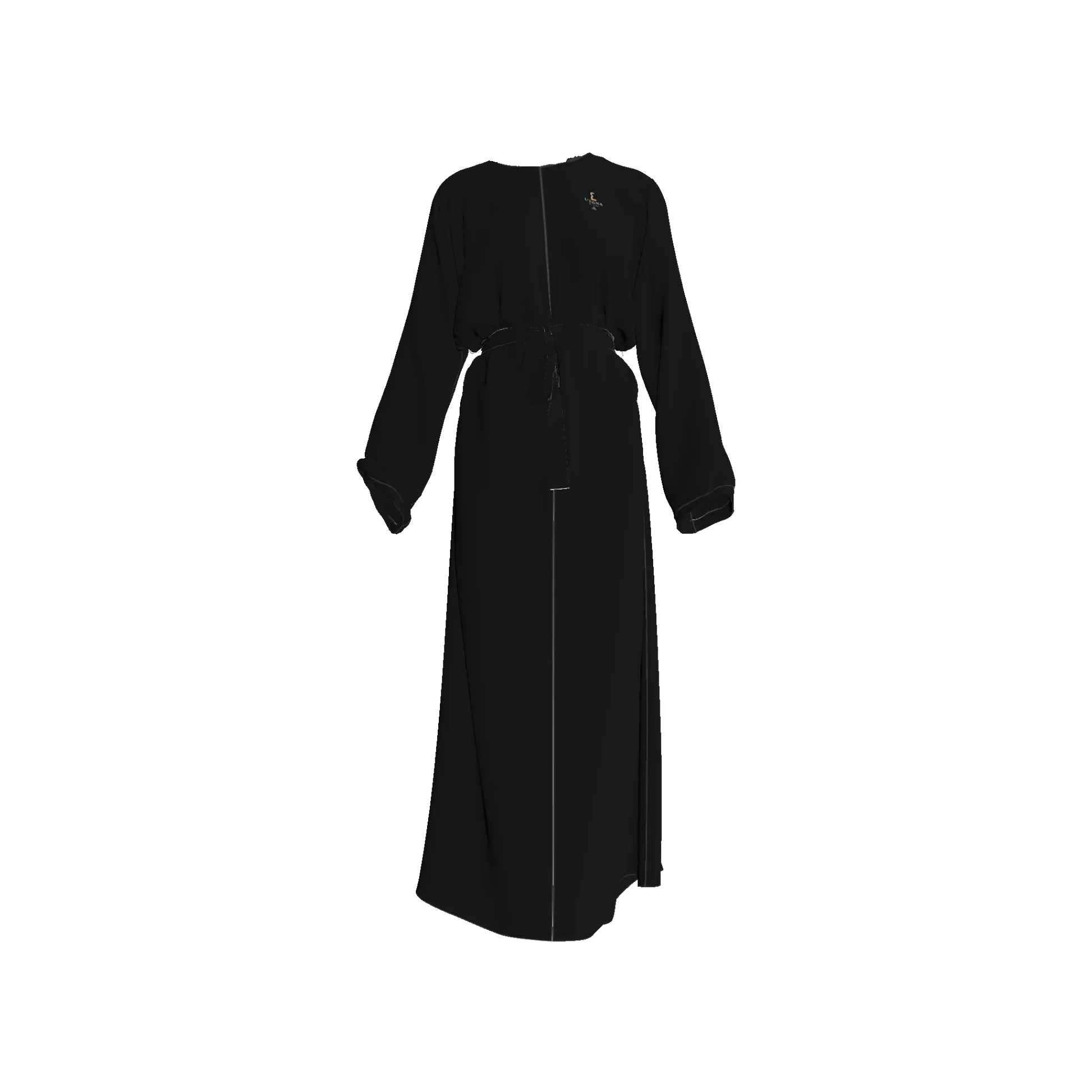 L'EGNA RISING Abaya Dress (BLACK)