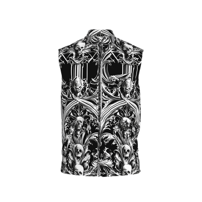 Skull Vest – Heavy Stretch Cotton Twill Gilet