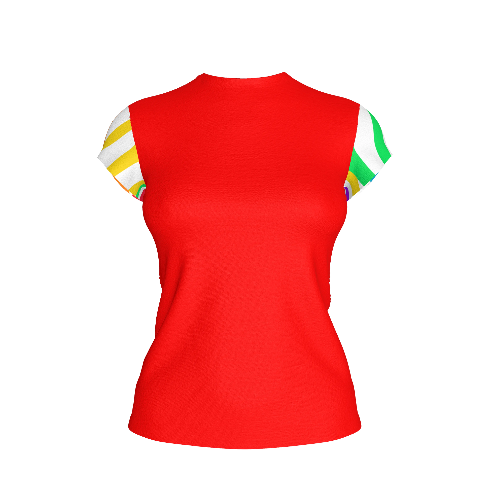 Short Sleeve T-Shirt in Visionary Red