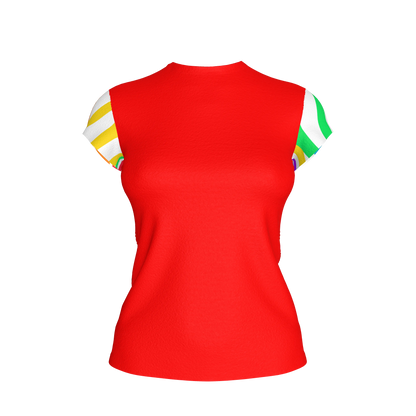 Short Sleeve T-Shirt in Visionary Red