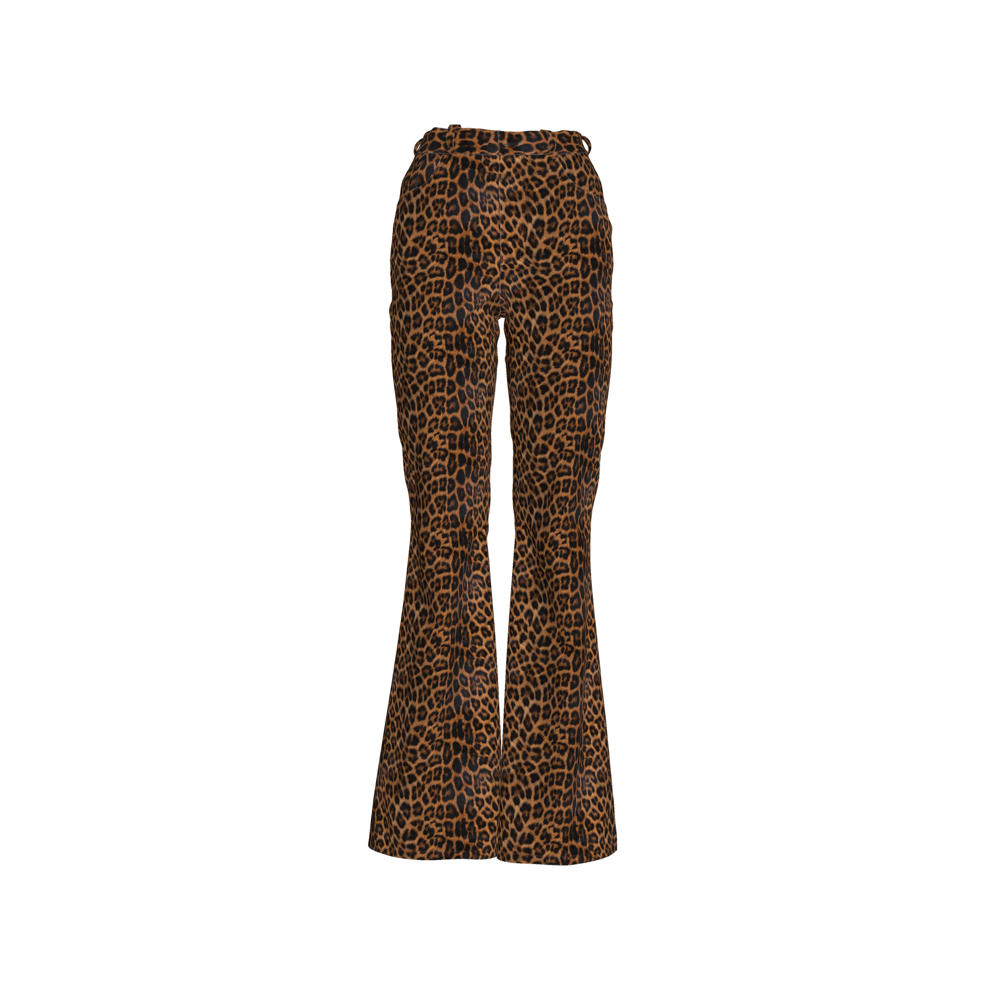 L'EGNA RISING (LEOPARD) BELL-FLARE