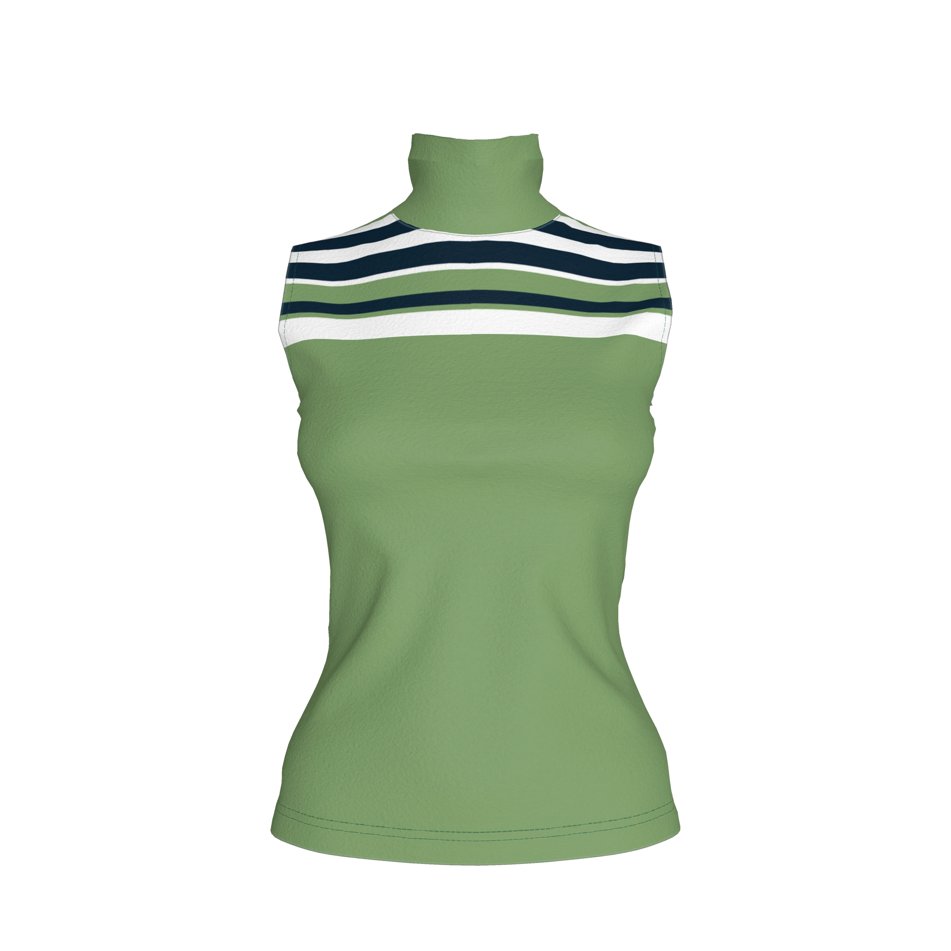 Sleeveless Turtleneck 