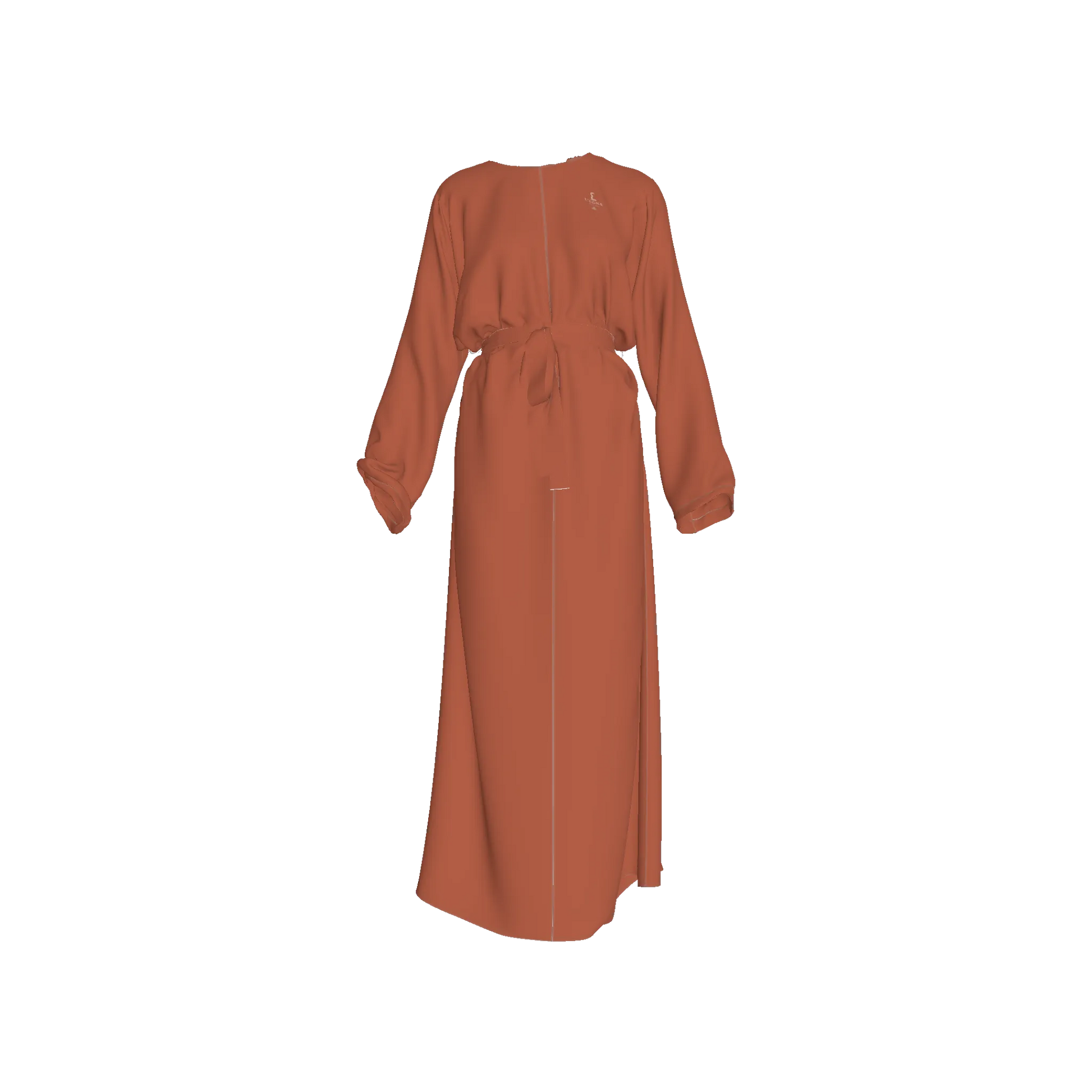 L'EGNA RISING Abaya Dress (RUST)