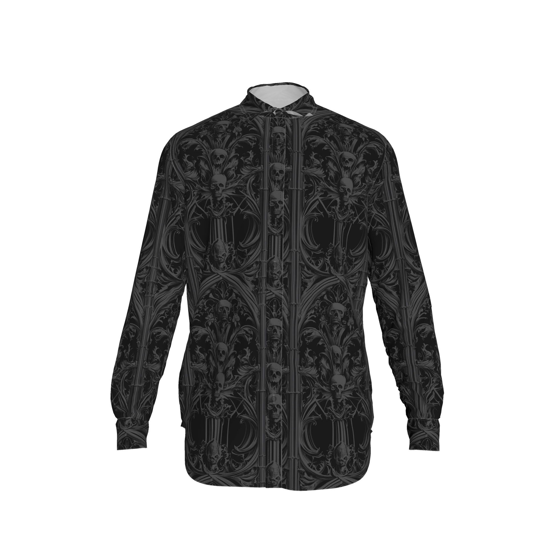 Skull Castle Button Down