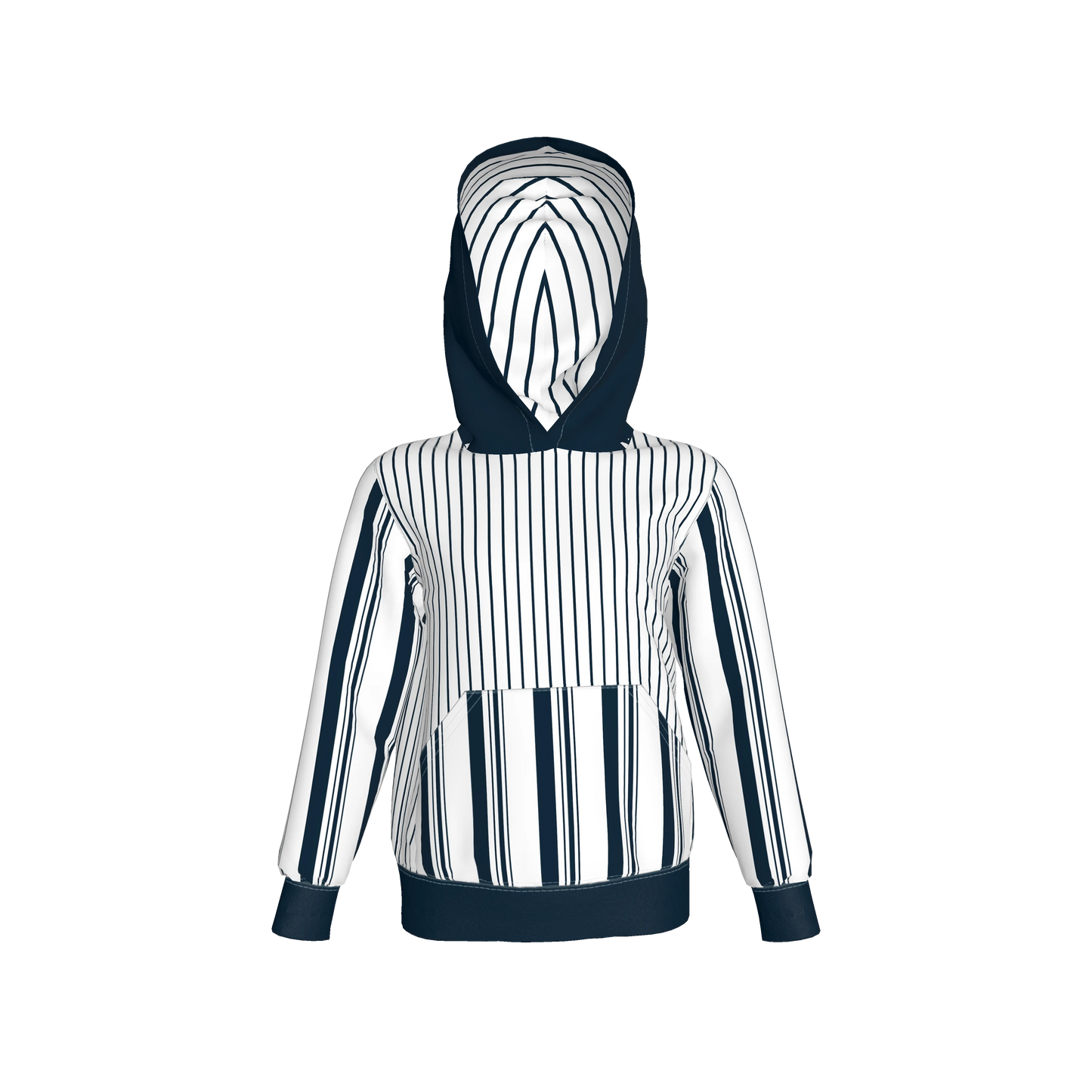 Striped Midweight Hoodie