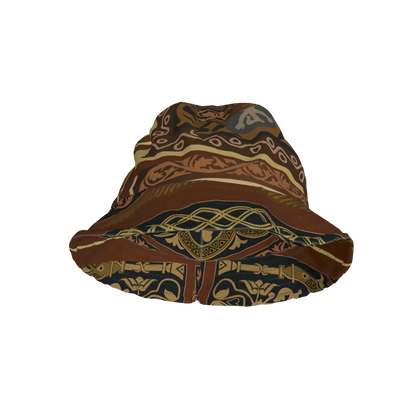 Printed Heavy Stretch Cotton Twill Bucket Hat