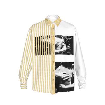 abrazos button up oversized shirt