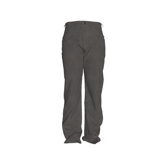 L'EGNA RISING (GRAY BROWN) FLARE JEANS