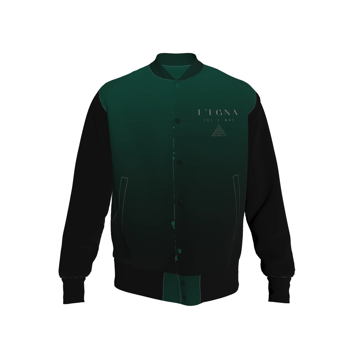 L'EGNA RISING (SIGNATURE  EMBLEM) VARSITY JACKET