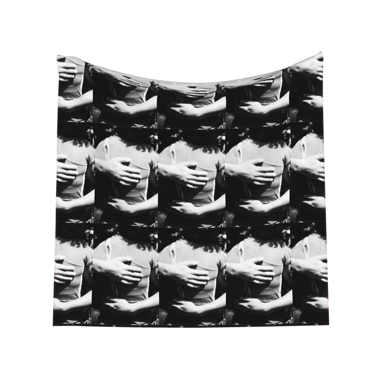 abrazos scarf in black 