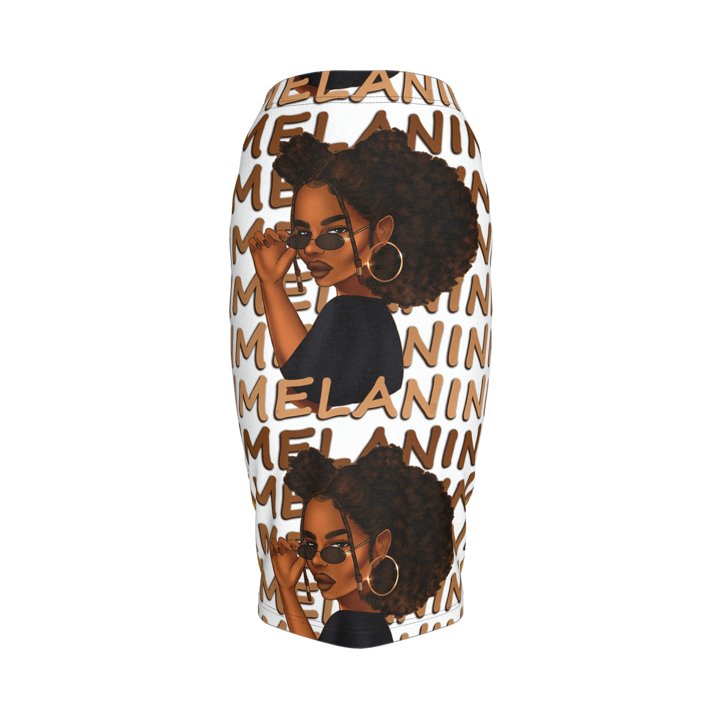 Body Con Short Knit Skirt – Melanin Muse Edition