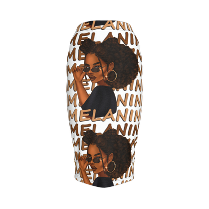 Body Con Short Knit Skirt – Melanin Muse Edition