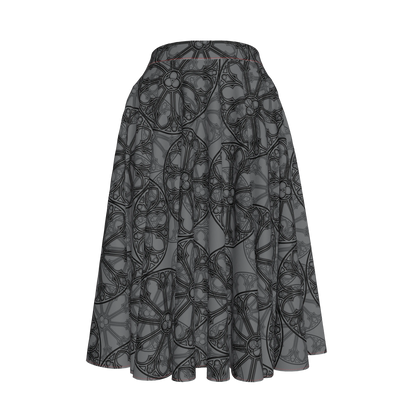 Rose Window Circle Skirt