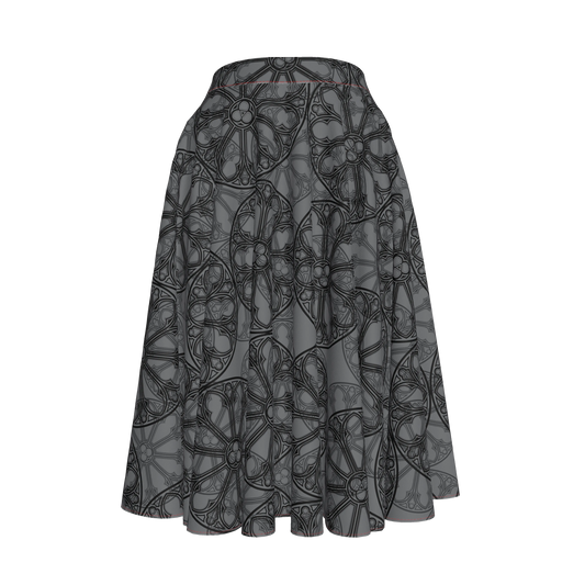 Rose Window Circle Skirt