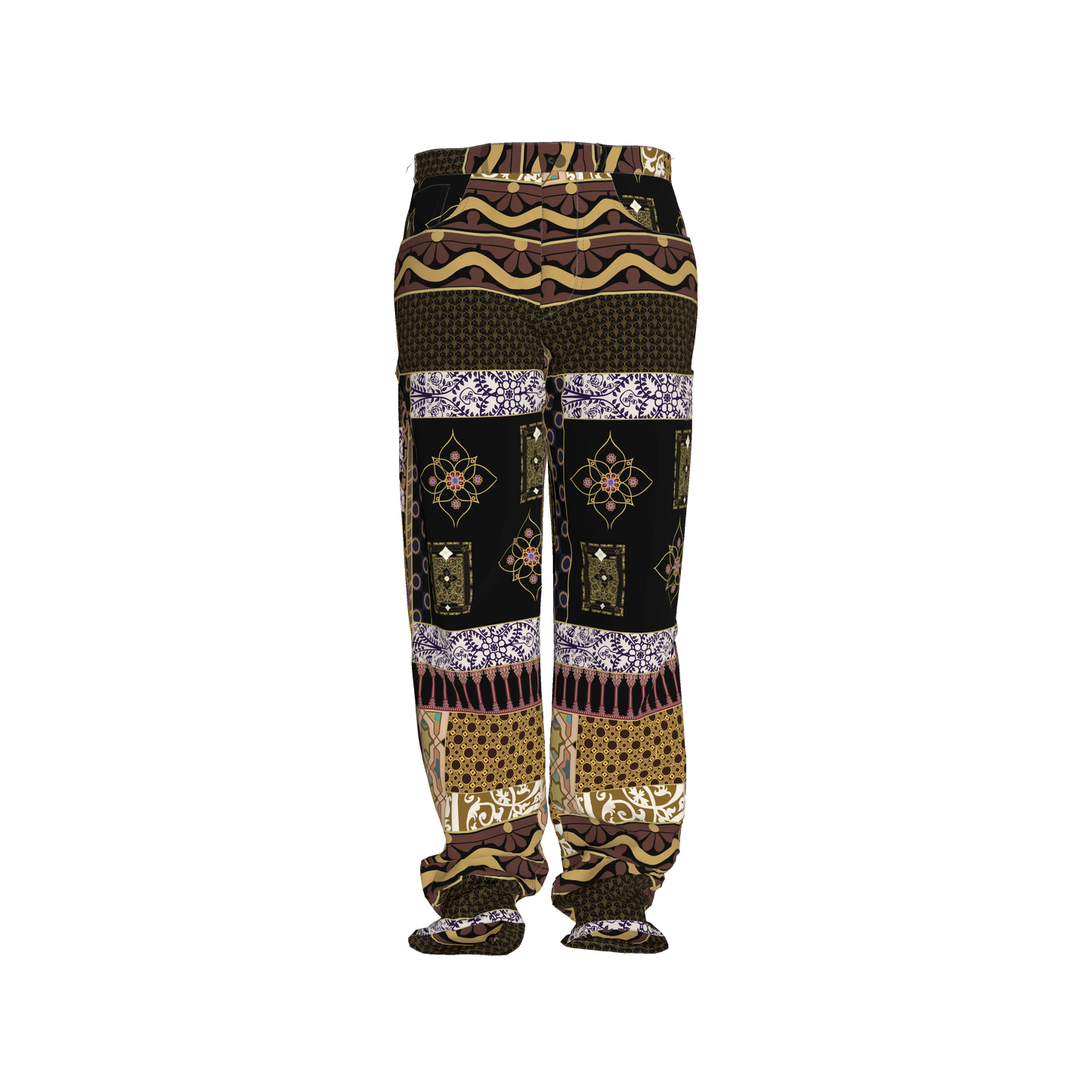 Andre Relaxed Fit Jeans in Heavy Stretch Cotton Twill