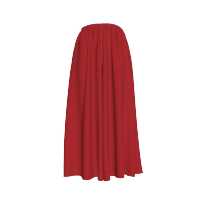 L'EGNA RISING (MAROON) Satin Palazzo Pant