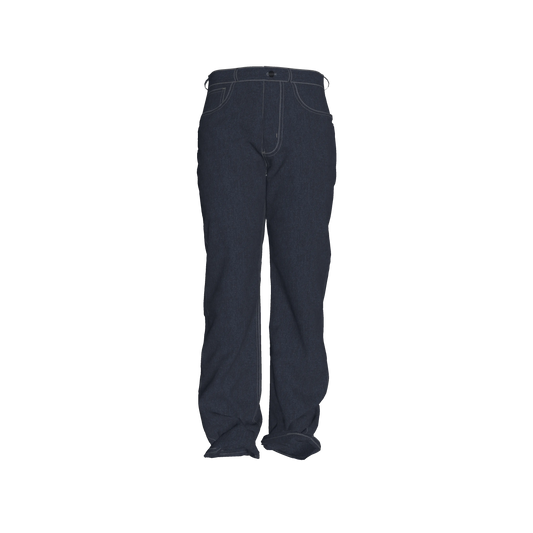 L'EGNA RISING (CLASSIC BLUE DENIM) FLARE JEANS