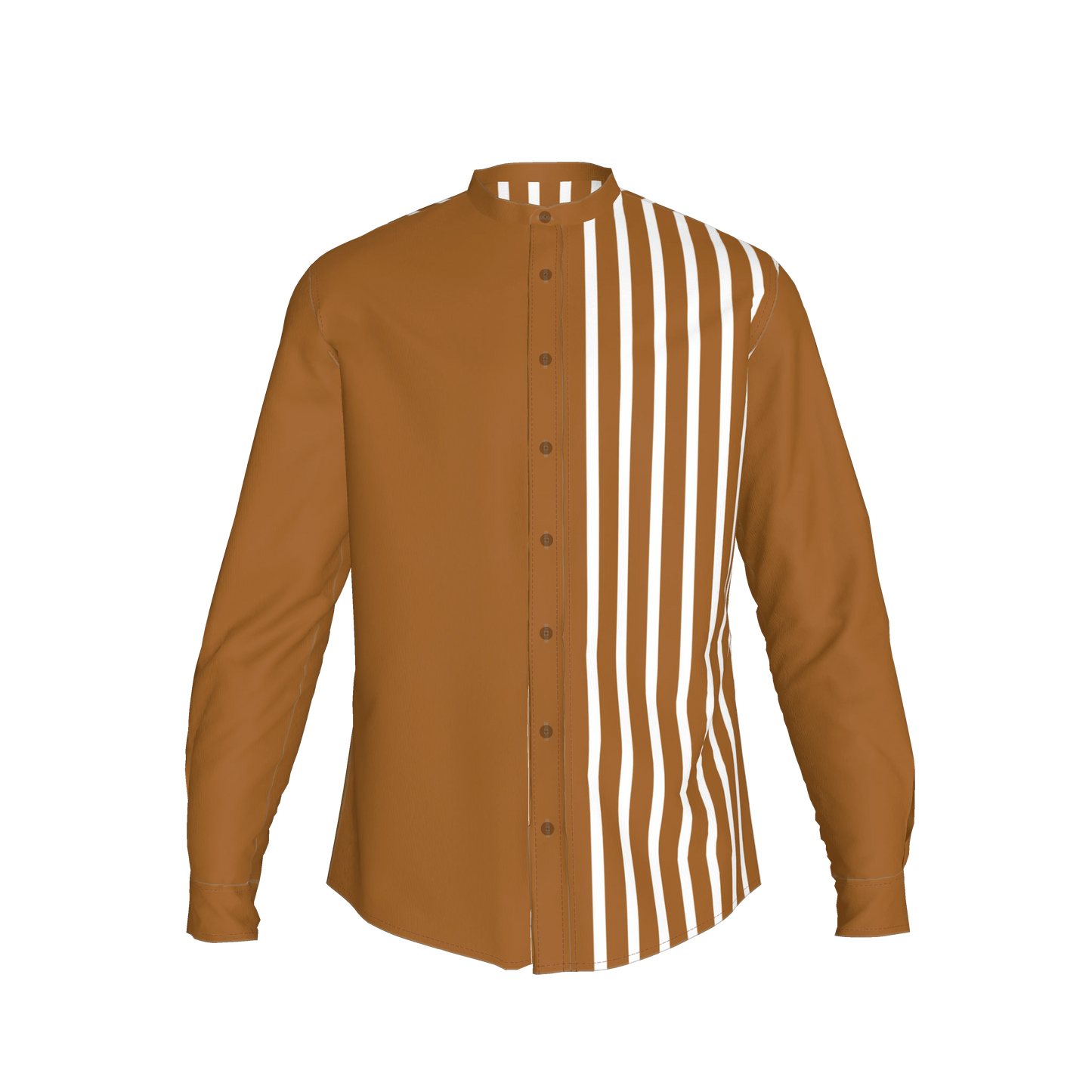 Basic Shirt Band Collar