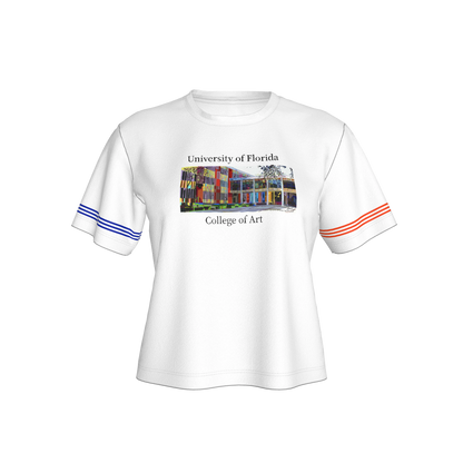 UF College of Art Women’s Premium Cropped T-Shirt