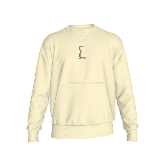 L'EGNA RISING 'Luminous Grace' Crewneck Sweater (IVORY)