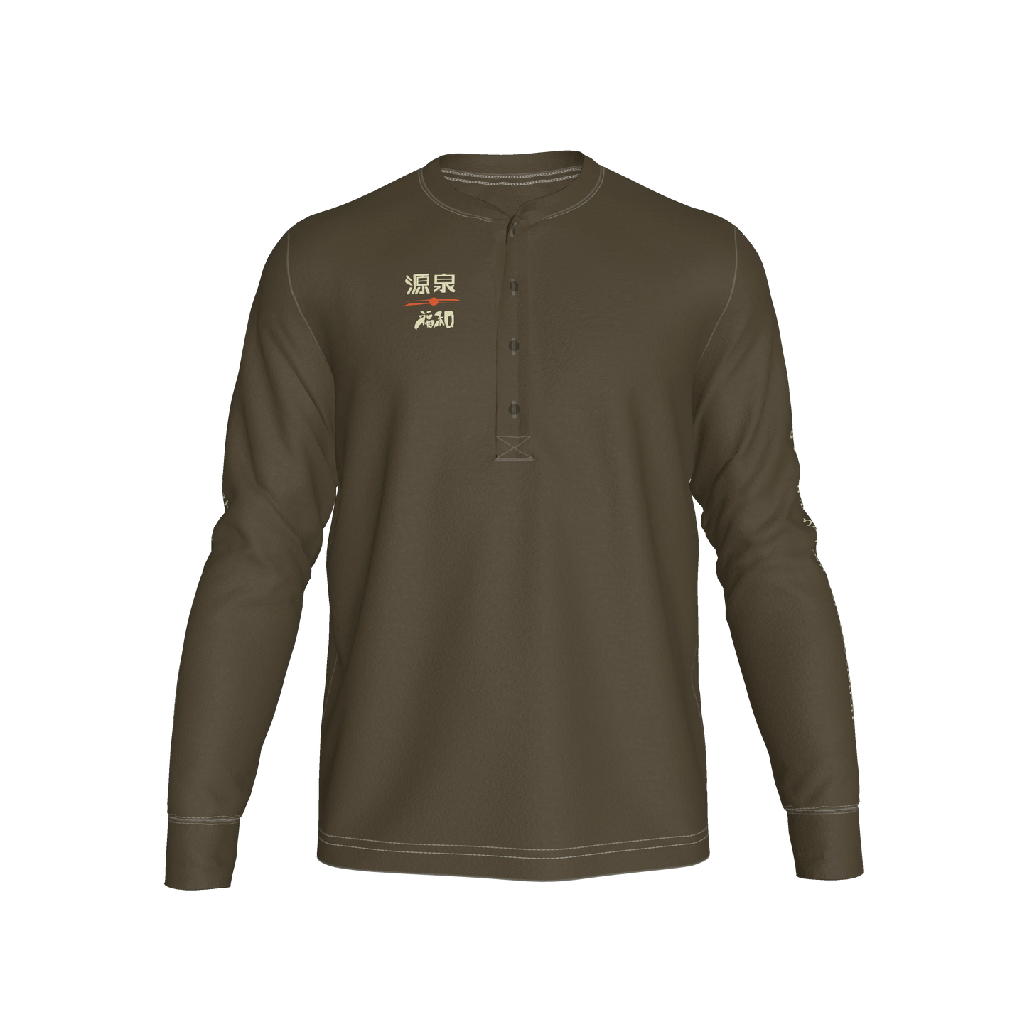 Wellspring Long Sleeve Henley – Source Edition