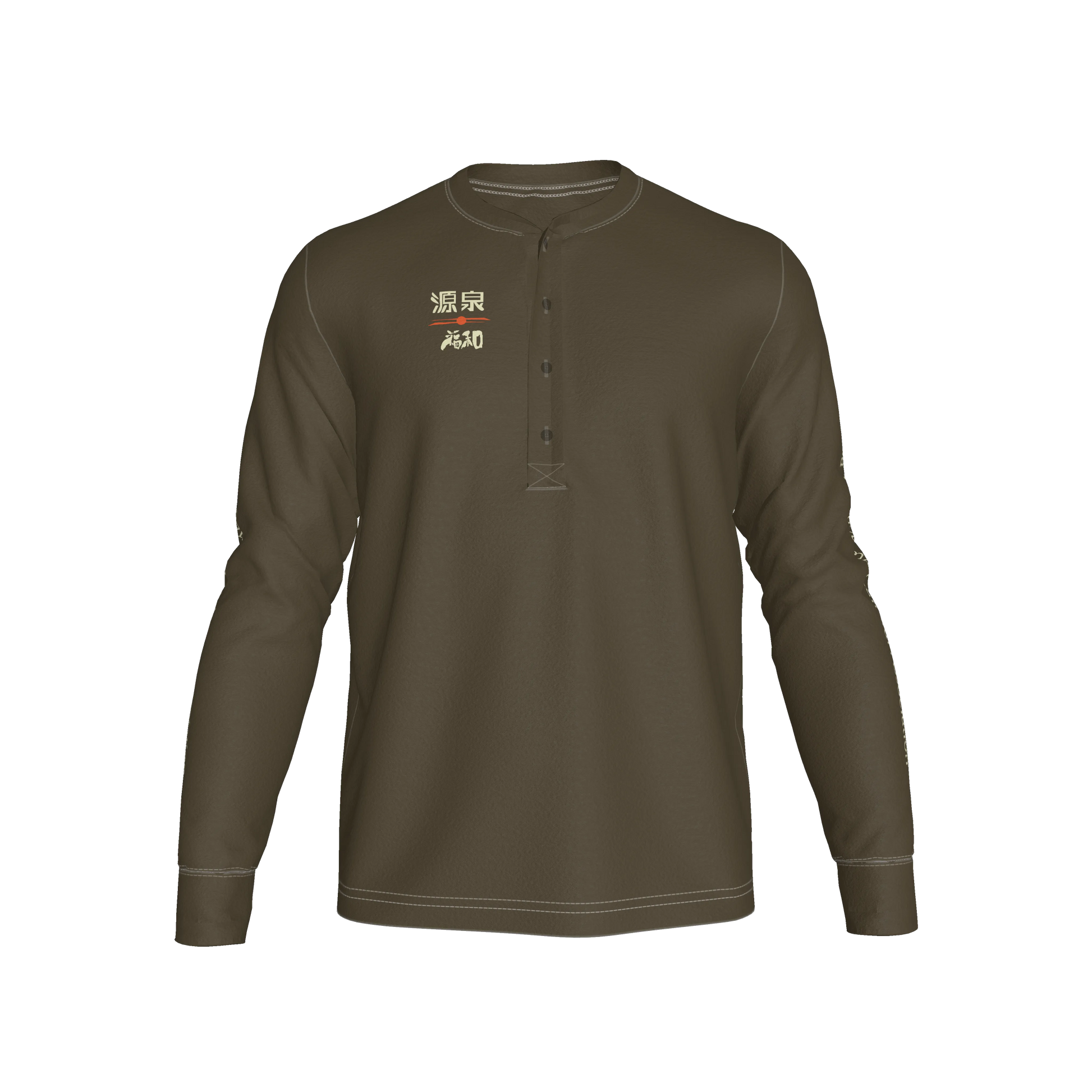 Wellspring Long Sleeve Henley – Source Edition