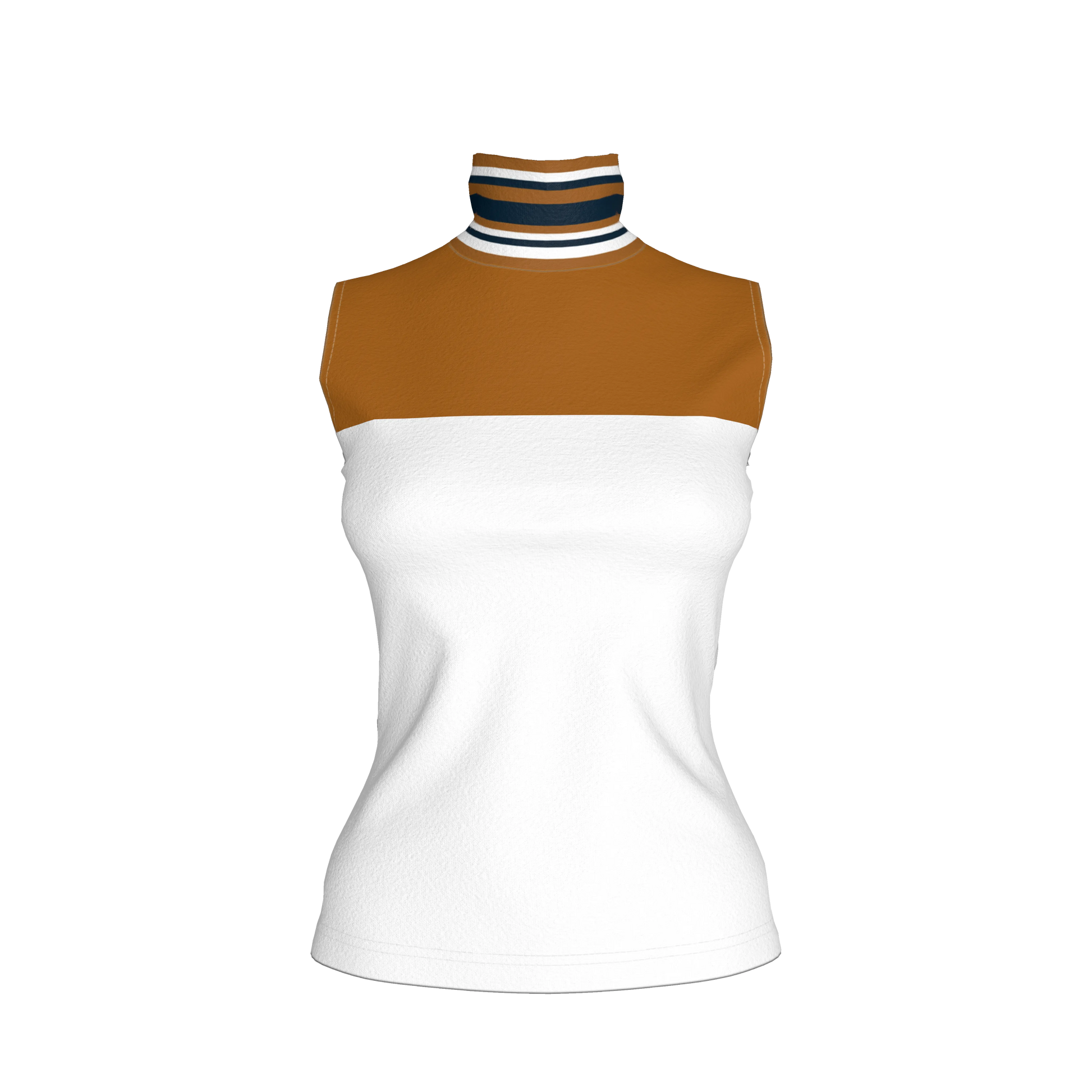 Sleeveless Turtleneck 