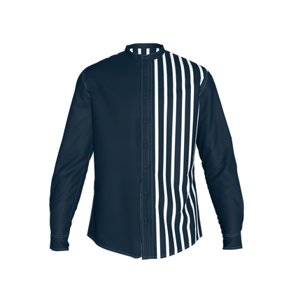 Basic Shirt Band Collar 