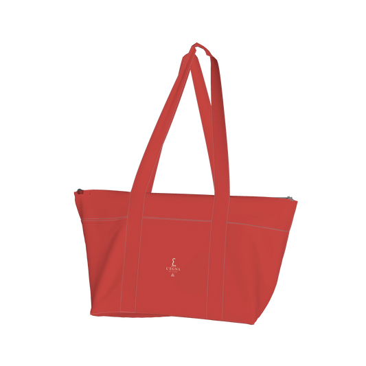 L'EGNA Rising CHILI EMBER Seven Pocket Tote