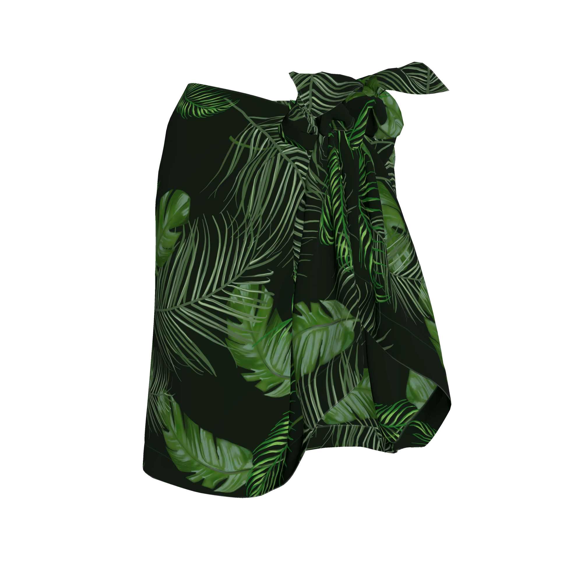 Sarong (mini) in Jungle Vision Pima Cotton Poplin