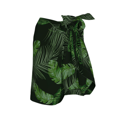 Sarong (mini) in Jungle Vision Pima Cotton Poplin