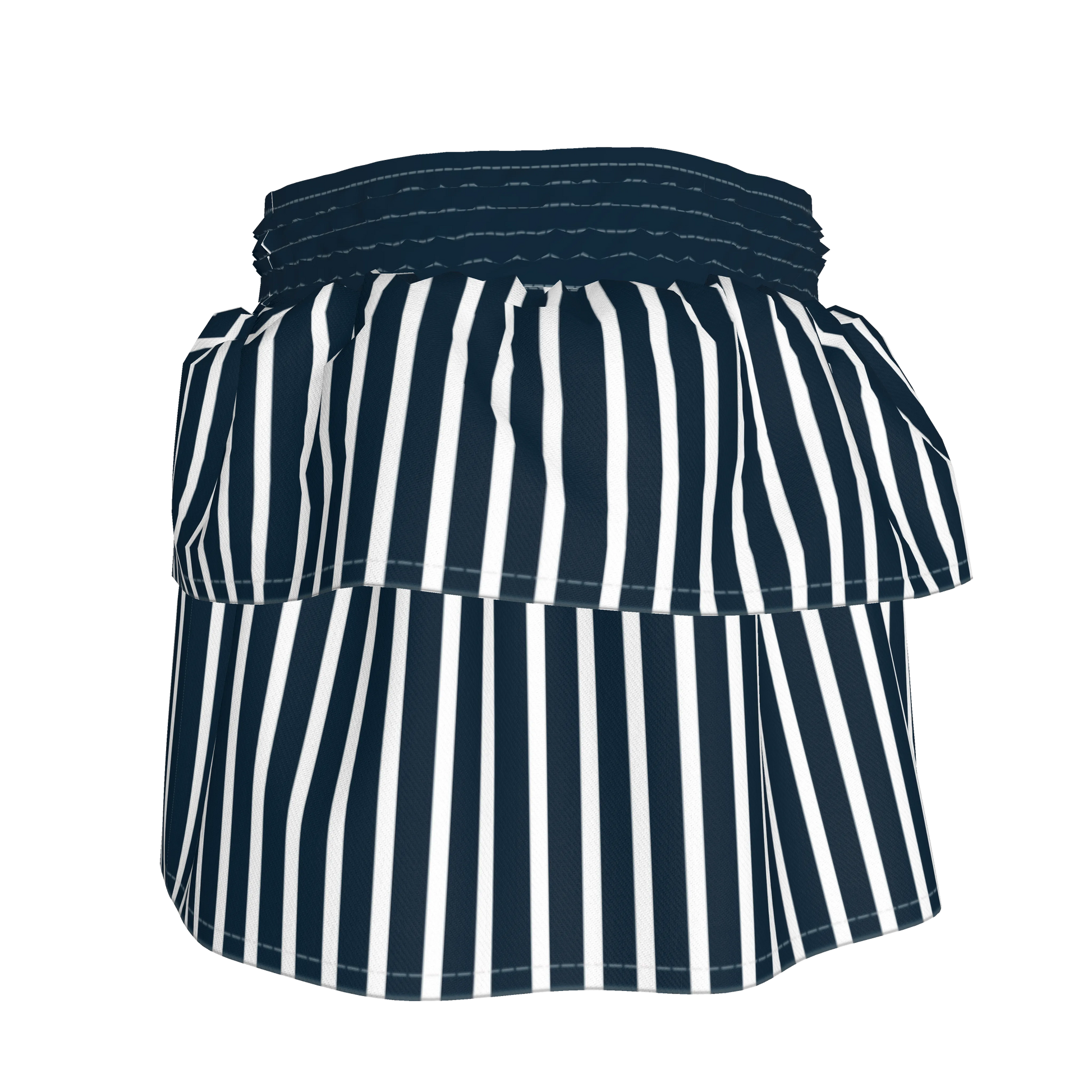 Smocked Ruffle Skirt 