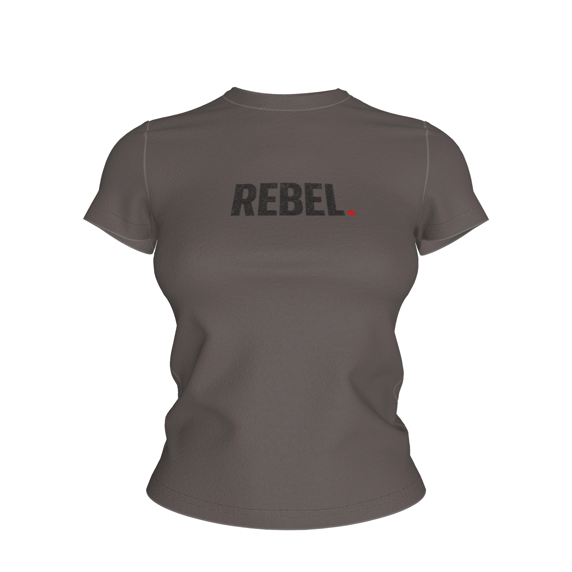 REBEL Baby T-shirt in Lightweight Stretch Cotton Jersey
