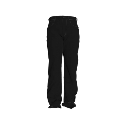 L'EGNA RISING BLACKOUT FLARE JEANS